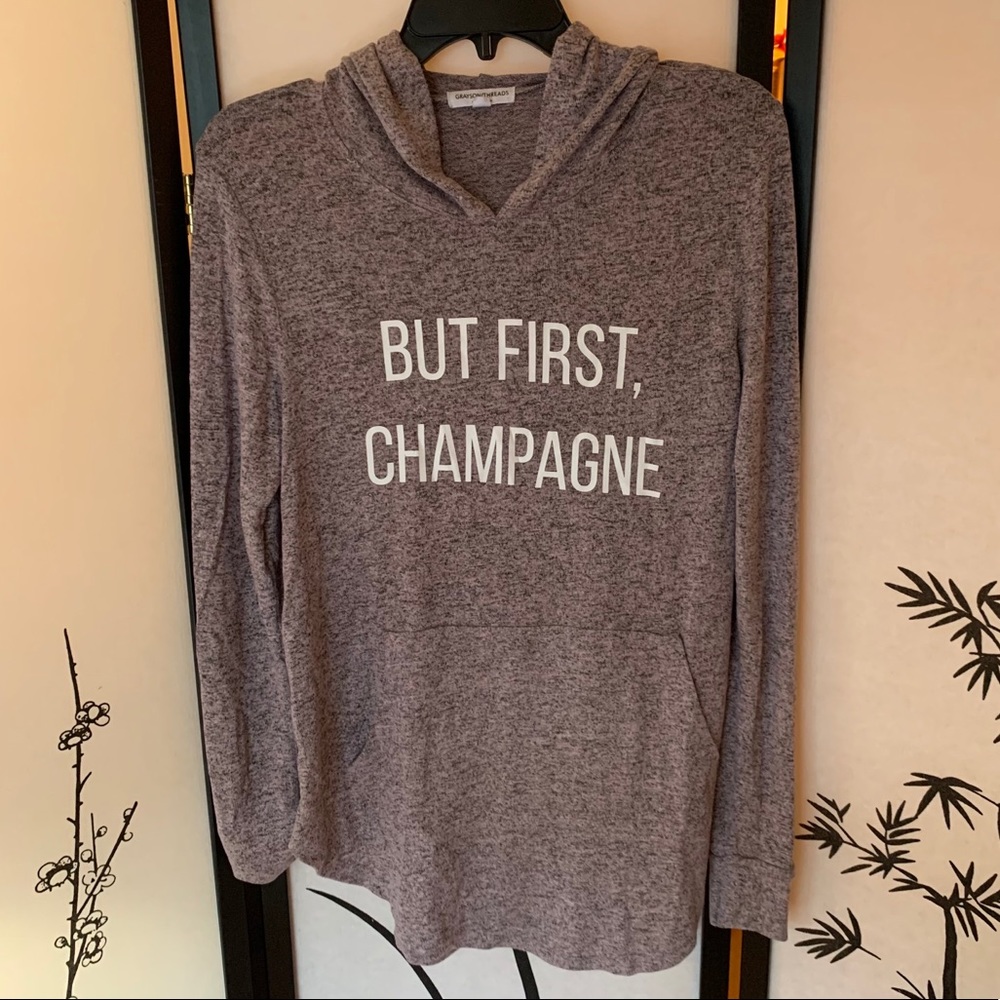 Grayson Threads | Purple Long Sleeve Hoodie Size M